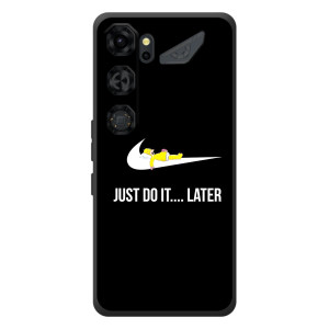 Силиконовый Чехол на ZTE Nubia Neo 5 GT 5G с картинкой Nike (Later)
