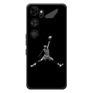 Силиконовый Чехол Nike Air Jordan на ЗТЕ Нубия Нео 5 ГТ 5Г (Джордан)