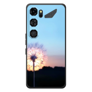 Силиконовый Чехол с одуванчиками на ZTE Nubia Neo 5 GT 5G (Закат с одуванчиком)