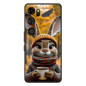 Печатный чехол «Зверята с кофе» для ZTE Nubia Neo 5 GT 5G