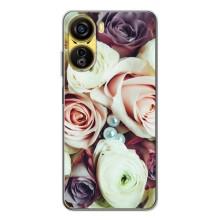 Чехлы с принтом Розочки для ZTE Nubia Neo 5G – Букет РОЗ