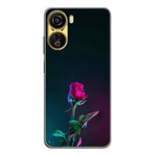 Чехлы с принтом Розочки для ZTE Nubia Neo 5G – Ночная роза
