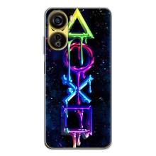 Чохли з тематикою Кіберспорт для ZTE Nubia Neo 5G (VPrint) (Pleystation лого)