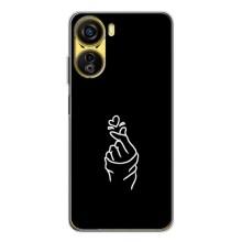 Чехлы (Знак сердечка) на ZTE Nubia Neo 5G – Знак Сердечка
