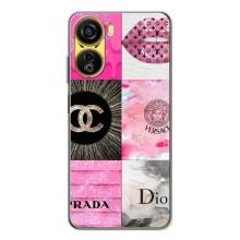 Чехол (Dior, Prada, YSL, Chanel) для ZTE Nubia Neo 5G (Модница)