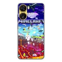 Чехол майнкрафт для ZTE Nubia Neo 5G – MINECRAFT