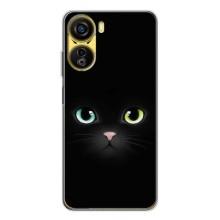 Чехол на тематику: Коты для ZTE Nubia Neo 5G – Черный Котик