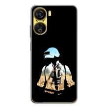 Чохол з картинкою "Герой Pubg" на ZTE Nubia Neo 5G (Пубг мен)