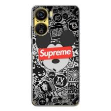 Чехол с Брендами одежды на Нубия Нео 5G – Supreme Маус