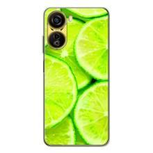 Чехол с изображением  вкусной еды для ZTE Nubia Neo 5G – Лайм
