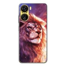 Чехол с картинкой на ZTE Nubia Neo 5G – Красочный ЛЕВ