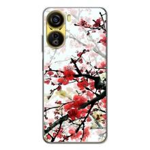 Чехол с принтом САКУРЫ на ZTE Nubia Neo 5G – Красивая Сакура