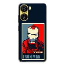 Чехол Супергерой Железный человек на ZTE Nubia Neo 5G – Art Iron man