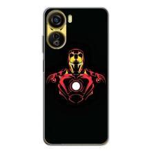 Чехол Супергерой Железный человек на ZTE Nubia Neo 5G – Железный человек