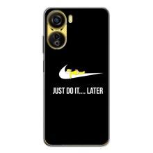 Чехол с логотипом Найк на ZTE Nubia Neo 5G (Nike just do it)