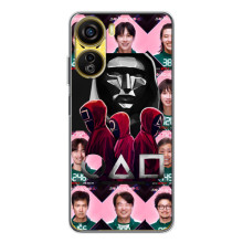 Чохол Гра в кальмара для ZTE Nubia Neo 5G – Персонажі гри кальмара