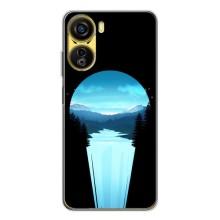 Літній Чохол на ZTE Nubia Neo 5G – Синій Водоспад