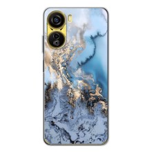 Мраморный чехол на ZTE Nubia Neo 5G (VPrint) (Нежный мрамор)