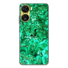 Мраморный чехол на ZTE Nubia Neo 5G (VPrint) (Салатный Мрамор)