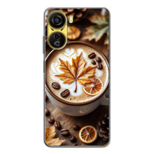 Чохол з унікальним дизайном 'Осінь з кавою' для ZTE Nubia Neo 5G – Пряна кава
