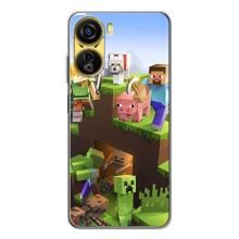 Чехлы для ZTE Nubia Neo 5G (Персонажи Майн Крафт) (Майн-крафт)