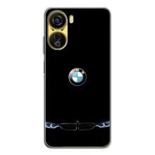 Силіконовий бампер з картинкою машини на ZTE Nubia Neo 5G – Чорний BMW