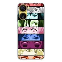 Силиконовые чехлы с глазами Anime для Нубия Нео 5G – Глаза Хашира