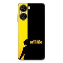 Чохол (TPU) з картинкою "Лого Пабг" на Нубія Нео 5G – Battlegrounds