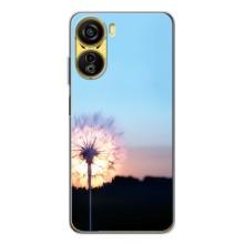 Силіконовий Чохол з кульбабками на ZTE Nubia Neo 5G – Захід з кульбабкою