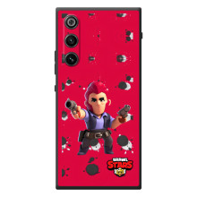 Бампер (ТПУ) с принтом Brawl Stars на ЗИТИ Нубия РэдМаджик 10 Эир (Кольт на красном)