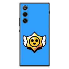 Бампер (ТПУ) с принтом Brawl Stars на ЗИТИ Нубия РэдМаджик 10 Эир (Значок)