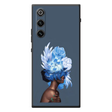 Чехлы (ART) Цветы на ZTE Nubia RedMagic 10 Air (VPrint) (Квіти на голові)