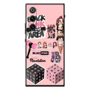 Чохли з картинкою для ZTE Nubia RedMagic 10 Air – BLACK PINK колаж