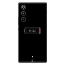 Чехлы для любимой на <td>ZTE Нyбіа РедМаgік 10 Air </td> (VPrint) – Love battery