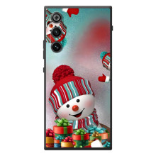 Чехлы на Новый Год ZTE Nubia RedMagic 10 Air (Снеговик в шапке)