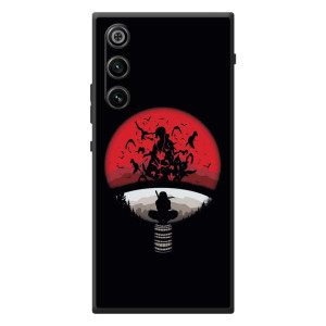 Чехлы с картинкой Итачи Учиха на ZTE Nubia RedMagic 10 Air – Итачи на черном