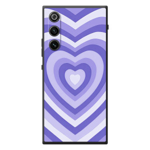 Чехлы с тематикой "Маленькие Сердечки" на ZTE Nubia RedMagic 10 Air (Сердце фиолет)