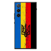 Чехлы УПА (Красно-Чёрный) на ZTE Nubia RedMagic 10 Air – Флаг УПА