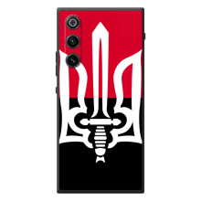 Чехлы УПА (Красно-Чёрный) на ZTE Nubia RedMagic 10 Air – Герб Украины