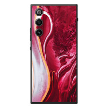 Чохол для <td>ZTE Нyбіа РедМаgік 10 Air </td> - з принтом (Дизайнерські) (AlphaPrint) (Мрамор червоний)