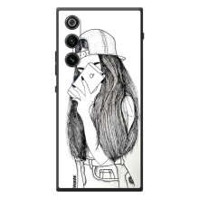 Чохол з друком для ZTE Nubia RedMagic 10 Air - (Мода) (AlphaPrint) – Фото дівчини