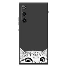 Чохол на <td>ZTE Нyбіа РедМаgік 10 Air </td> з Котиками (VPrint) (Виглядає котик)