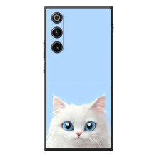 Чехол на тематику: Коты для ZTE Nubia RedMagic 10 Air (Белый кот)