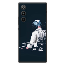 Силиконовый чехол с картинкой "Герой Pubg" на ZTE Nubia RedMagic 10 Air (В экиперовке)