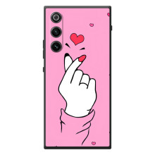 Чохол з принтом для ZTE Nubia RedMagic 10 Air (AlphaPrint - Знак сердечка) – Знак Love