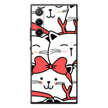 Бампер с изображением Котиков для ЗИТИ Нубия РэдМаджик 10 Эир (Новогодние котики)