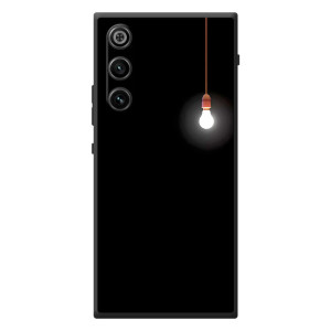 Чехол с картинками на черном фоне для ZTE Nubia RedMagic 10 Air – Лампочка