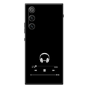 Чехол с картинками на черном фоне для ZTE Nubia RedMagic 10 Air – Плеер