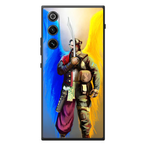 Чехол с картинкой (Патриотический КОЗАК) на ZTE Nubia RedMagic 10 Air – Козак с крыльями