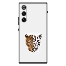 Чехол с леопардовым принтом на ZTE Nubia RedMagic 10 Air (Леопард на белом)